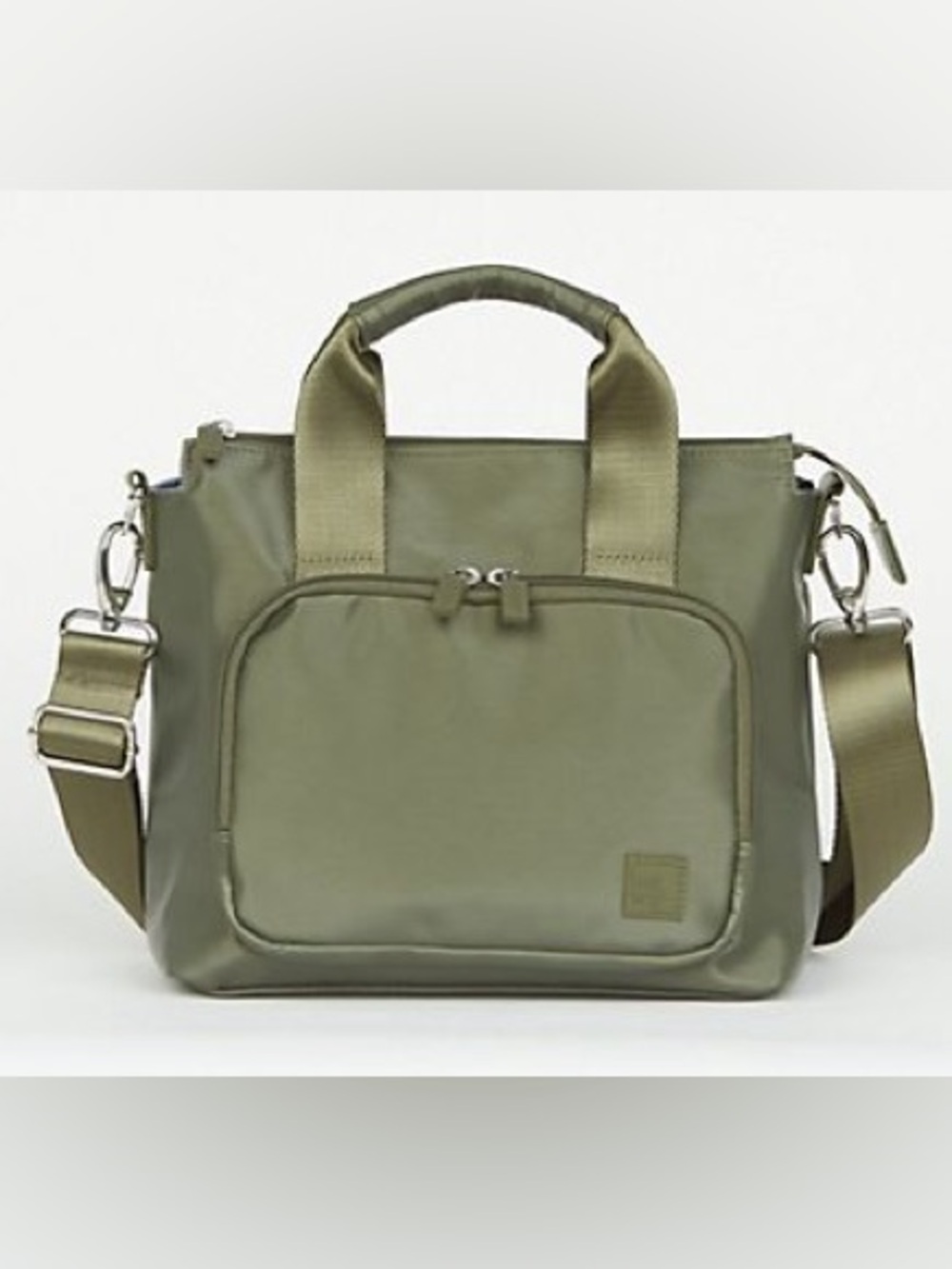 IHKWIP Mini Tote 2.0 with Crossbody Strap ~ Metallic Military Olive